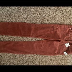NWT Gap always skinny corduroy pants size 28